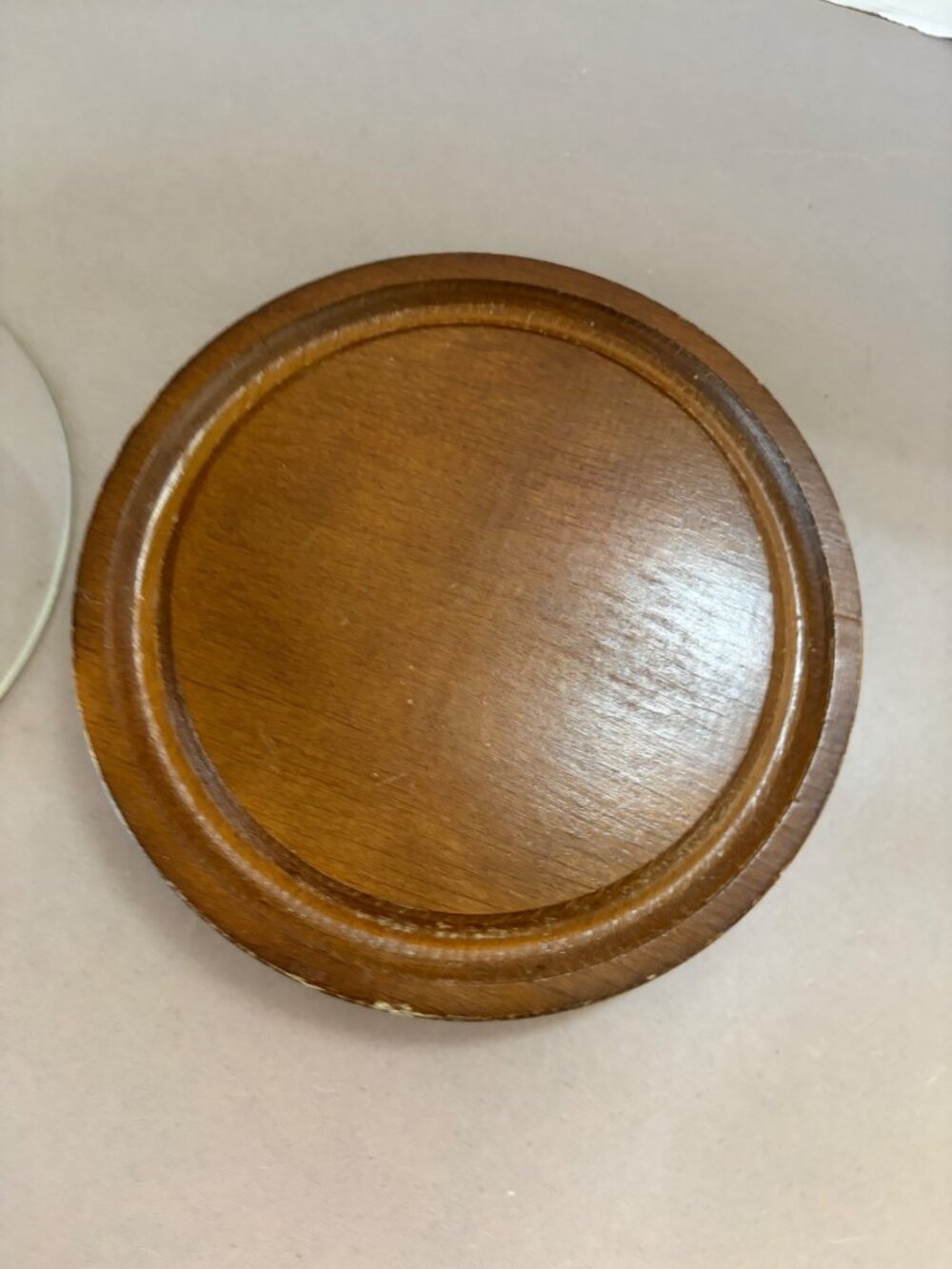 Vintage Glass Dome With Wooden Base Cheeseboard Display - Picture 4 of 7